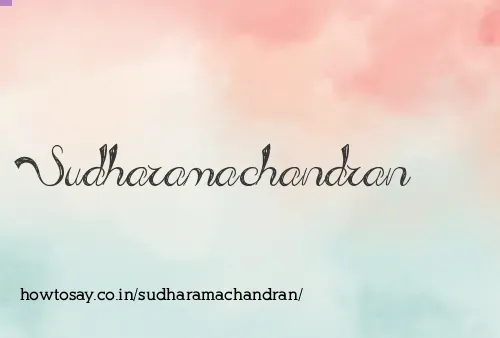 Sudharamachandran