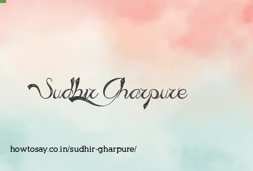 Sudhir Gharpure
