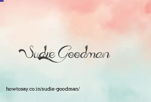 Sudie Goodman