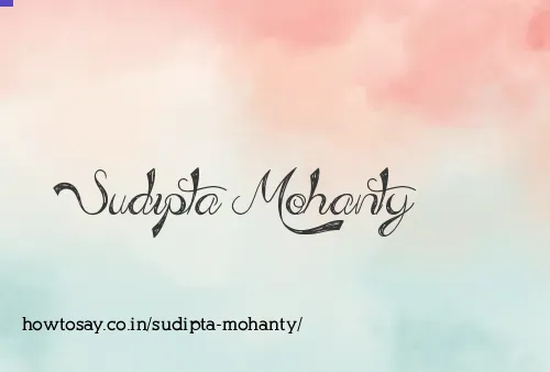 Sudipta Mohanty