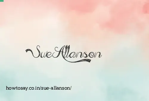 Sue Allanson