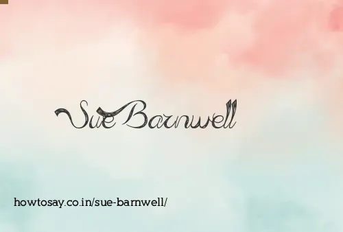 Sue Barnwell