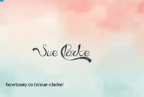 Sue Clarke