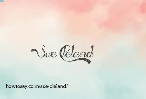 Sue Cleland