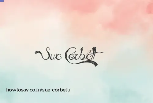 Sue Corbett