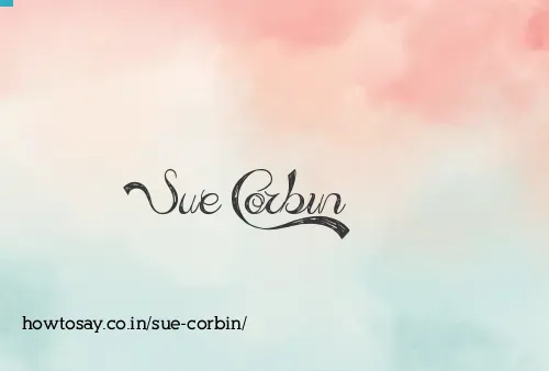 Sue Corbin