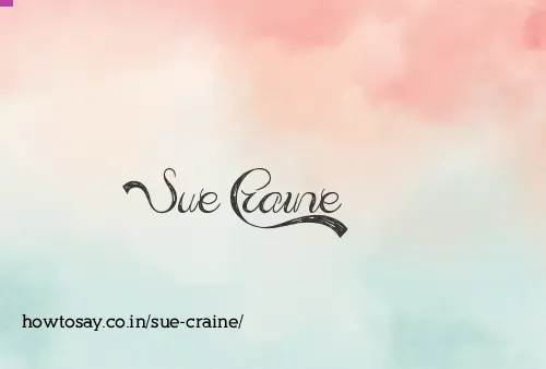 Sue Craine