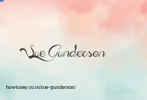 Sue Gunderson