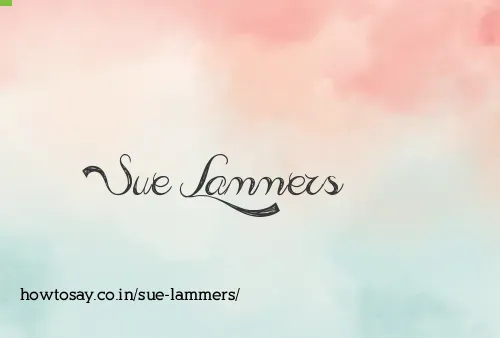 Sue Lammers