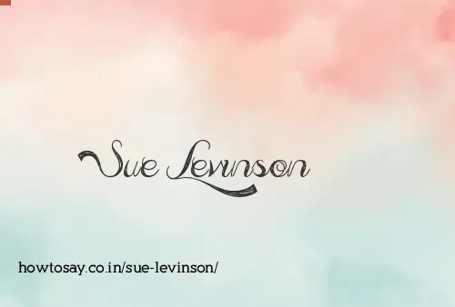 Sue Levinson