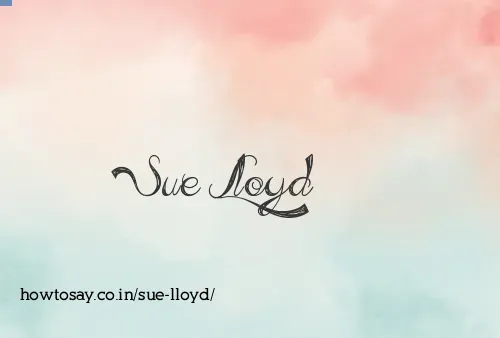 Sue Lloyd