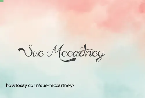 Sue Mccartney
