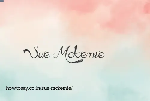 Sue Mckemie