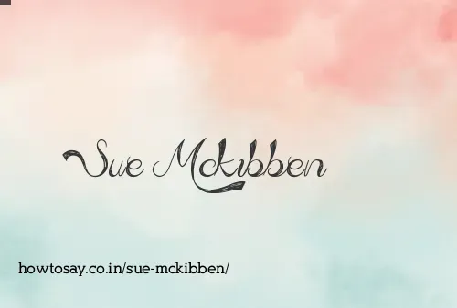 Sue Mckibben