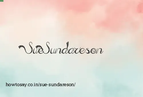 Sue Sundareson