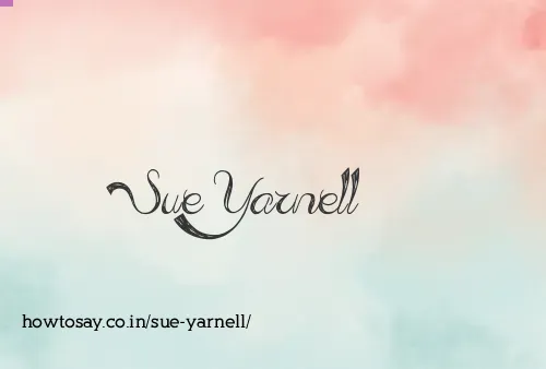 Sue Yarnell