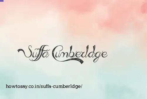 Suffa Cumberldge