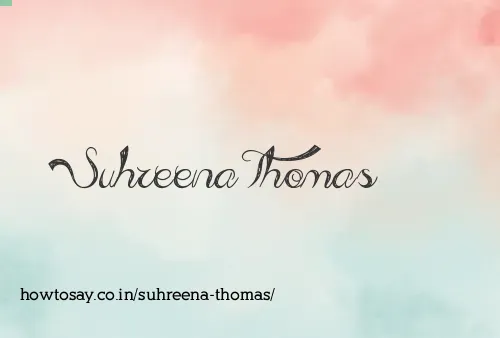 Suhreena Thomas
