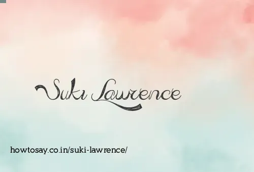 Suki Lawrence