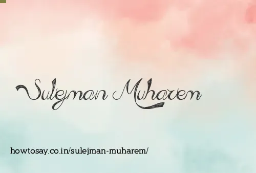 Sulejman Muharem