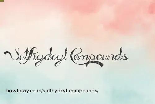 Sulfhydryl Compounds