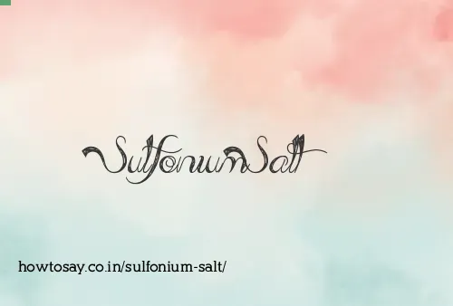Sulfonium Salt