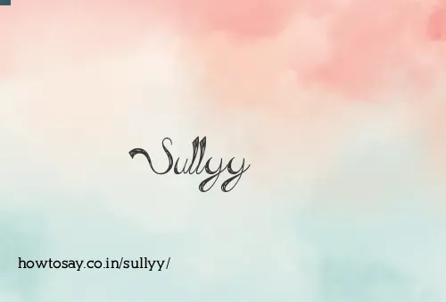 Sullyy