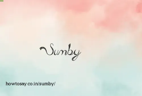 Sumby