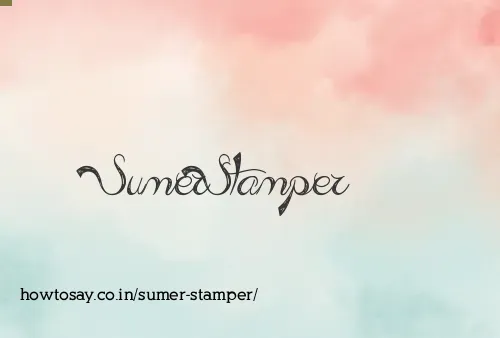 Sumer Stamper
