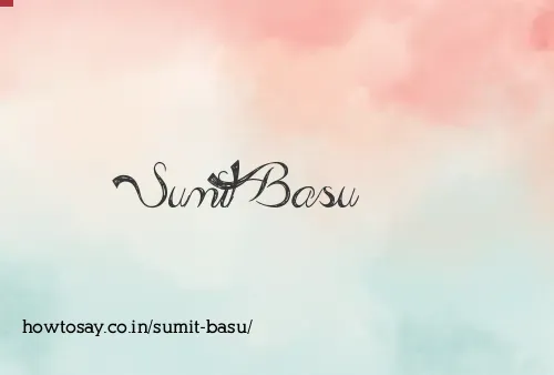 Sumit Basu
