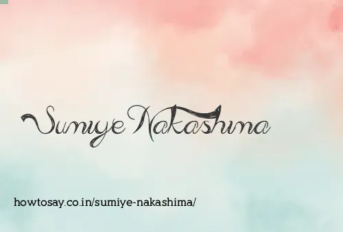 Sumiye Nakashima