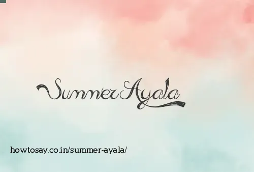 Summer Ayala