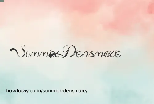 Summer Densmore
