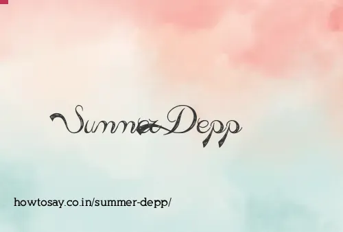Summer Depp