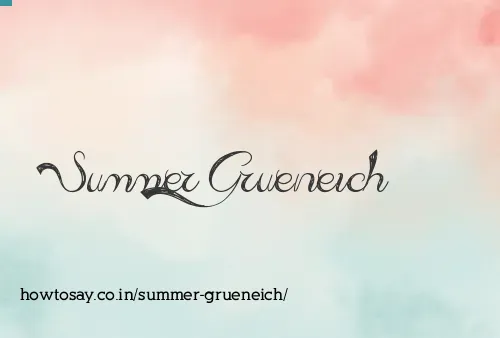 Summer Grueneich