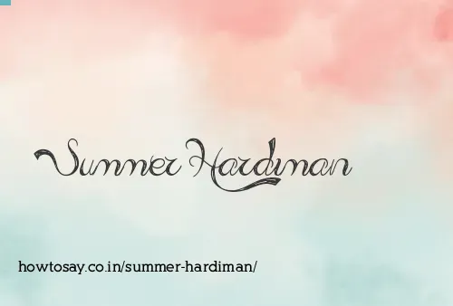 Summer Hardiman