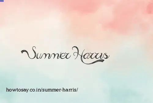 Summer Harris
