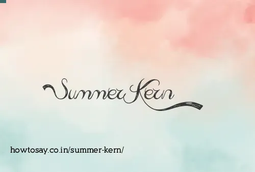Summer Kern