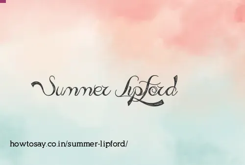 Summer Lipford