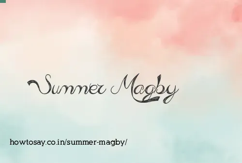 Summer Magby