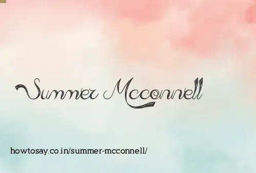 Summer Mcconnell