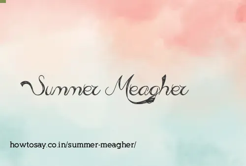 Summer Meagher
