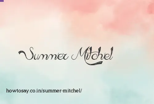 Summer Mitchel