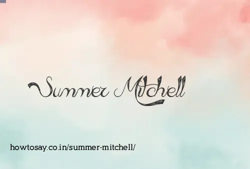 Summer Mitchell