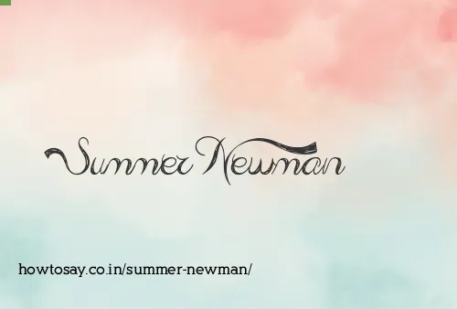 Summer Newman