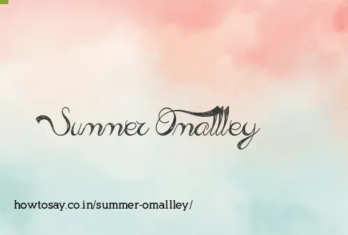 Summer Omallley