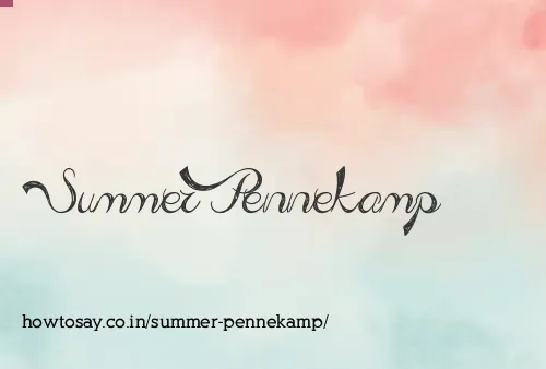 Summer Pennekamp