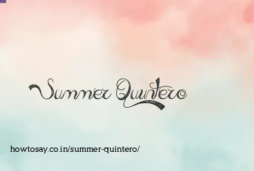 Summer Quintero