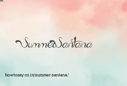 Summer Santana