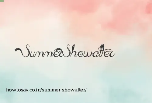 Summer Showalter